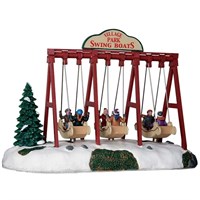 Lemax Swing Boats Battery Operated Christmas Table Piece (64063)