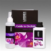 Lorbex Orchid Care Kit - Book, Mister and Feed