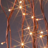 Premier 1.2m Light Brown Twig Christmas Display with 80 Warm White LEDs (LV081487)