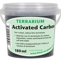 Growth Technology Terrarium Activated Carbon Tub - 180ml (MDTAC180)