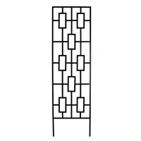 Panacea Contemporary Trellis - Black (84447)