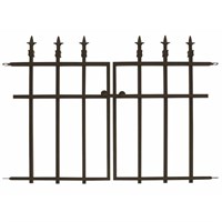 Panacea Classic Finial Gate - Black (87104)