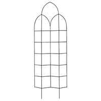 Panacea Offset Spires Trellis - Black (89658)