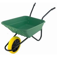 Walsall Wheelbarrow Co. - The Shire 90L Puncture Proof Green (SHGPP)