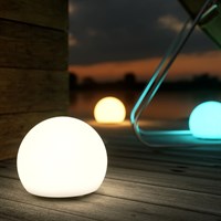 ShapeLights Indoor & Outdoor USB Powered Mood Solar Light - Mini Sphere (SLMSP)