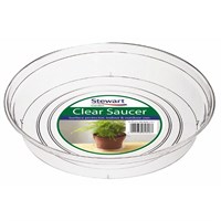 Stewart Garden Saucer - 13-15cm - Clear (2842008)