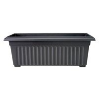 Stewart Garden Corinthian Trough - 70cm - Black (2276005)