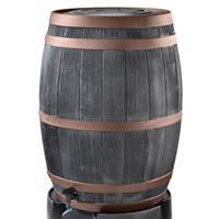 Stewart Garden Oak Effect Water Butt - 235L - Copper (2411071)