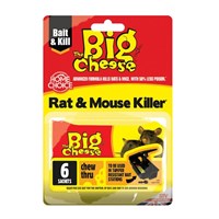 STV Rat & Mouse Killer² Grain Bait Sachets Pest Control - 6 x 25g (STV244)