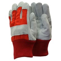 Town and Country Kids Heavy Duty Gloves - Red (TGL304)