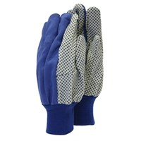 Town and Country Mens Original Dotted Canvas Grip Gloves (TGL404)