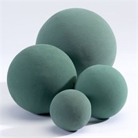 Oasis® Ideal Floral Foam Sphere (Wet) - Single 20cm (1084)