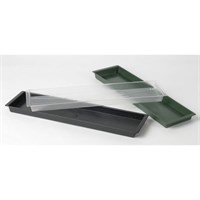 Oasis® Double Plastic Brick Tray - Black (4105)