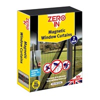 STV Magnetic Window Insect Curtain Pest Control - 2 Pack (ZER234)