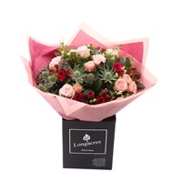 All You Need is Love Valentine's Day Hand Tied Bouquet 
