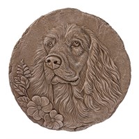 Altico Cocker Spaniel Round Stepping Stone (A20303)