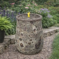Altico Talia Fossil Brown Garden Water Feature Fountain (A38025)