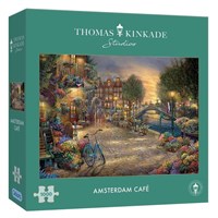 Amsterdam Café 1000 Piece Jigsaw Puzzle Gibsons Games (G6308)