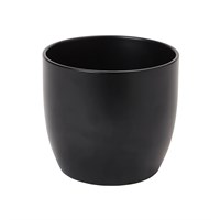 APAC Indoor Ceramic Plant Pot Black 12cm (CE506365)