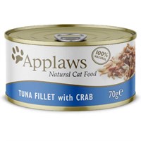 Applaws Tuna with Crab Tinned Wet Cat Food 70G