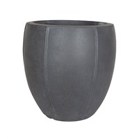 Apta Barbican Egg Charcoal 31cm Garden Pot (BARB08VB)
