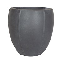 Apta Barbican Egg Charcoal 41cm Garden Pot (BARB08VC)