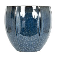 Apta Linnea Egg Dark Blue 44cm Garden Pot (LINN08VD)