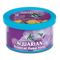 Aquarian Tropical Flake 25g Fish Food Aquatic