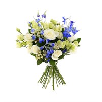 Baby Boy Country Cut Flower Handtied Bouquet 