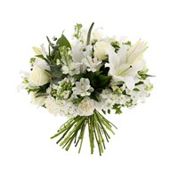 Baby Boy Scented Cut Flower Handtied Bouquet 