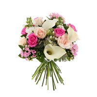 Baby Girl Bouvardia Cut Flower Hand Tied Bouquet