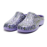 Backdoorshoes Lavender Fields Women's Garden & Leisure Clogs