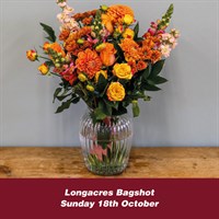 Bagshot Autumn Hand Tied Bouquet Workshop - Sunday 18th October 2026