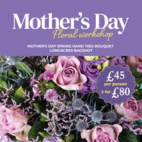 Bagshot Mother's Day Floral Hand Tied Bouquet Workshop - Sunday 15th March 2026