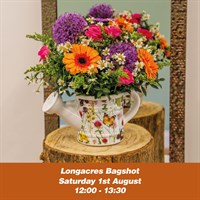 Bagshot Summer Afternoon Tea & Watering Can Arrangement Workshop - Saturday 4th July 2027
