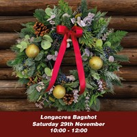 Bagshot Christmas Door Wreath Workshop - Saturday 29th November 2025 - AM