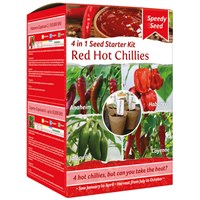 Bee Friends 4 in 1 Speedy Seed Boxed Chillies Grow Kit (032263)