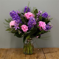 Berry Sorbet Hand Tied Floral Bouquet