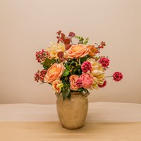 Blushing Cider Faux Floral Bouquet