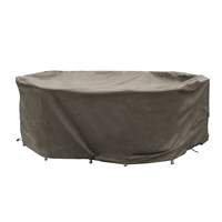Bramblecrest 6 Seat Elliptical Dining Set Garden Furniture Cover (FC0175EX)