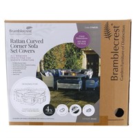 Bramblecrest Curved Corner Set Garden Furniture Cover (CVMS3X)