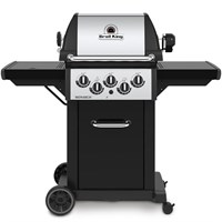 Broil King Monarch 390 3 Burner Gas Barbecue With Rotisserie Kit (834283)