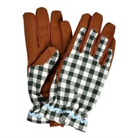 Burgon & Ball Colour Collection Gloves - Heritage Green Check (GCC/GLOCHECKGN)