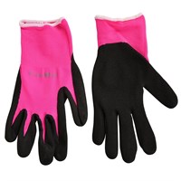 Burgon & Ball Fluorescent Garden Glove - Pink Medium/Large (GFB/GGPINKML)