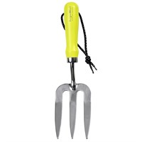 Burgon & Ball Fluorescent Hand Fork - Yellow (GFB/HFYELL)