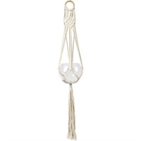 Burgon & Ball Macramé Plant Pot Hanger - Woodstock (GIG/HMACWOOD)
