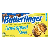 Butterfinger Unwrapped Minis 79g American Import Chocolate Bar