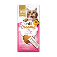 Catit Creamy Lickable Tuna & Crab Cat Treats 4 x 10g (44632)