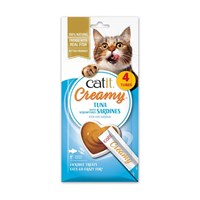 Catit Creamy Lickable Tuna & Sardine Cat Treats 4 x 10g (44631)