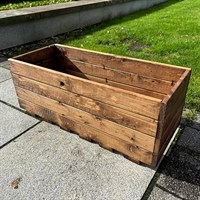 Charles Taylor Wooden Open Trough Large Planter (HB105)